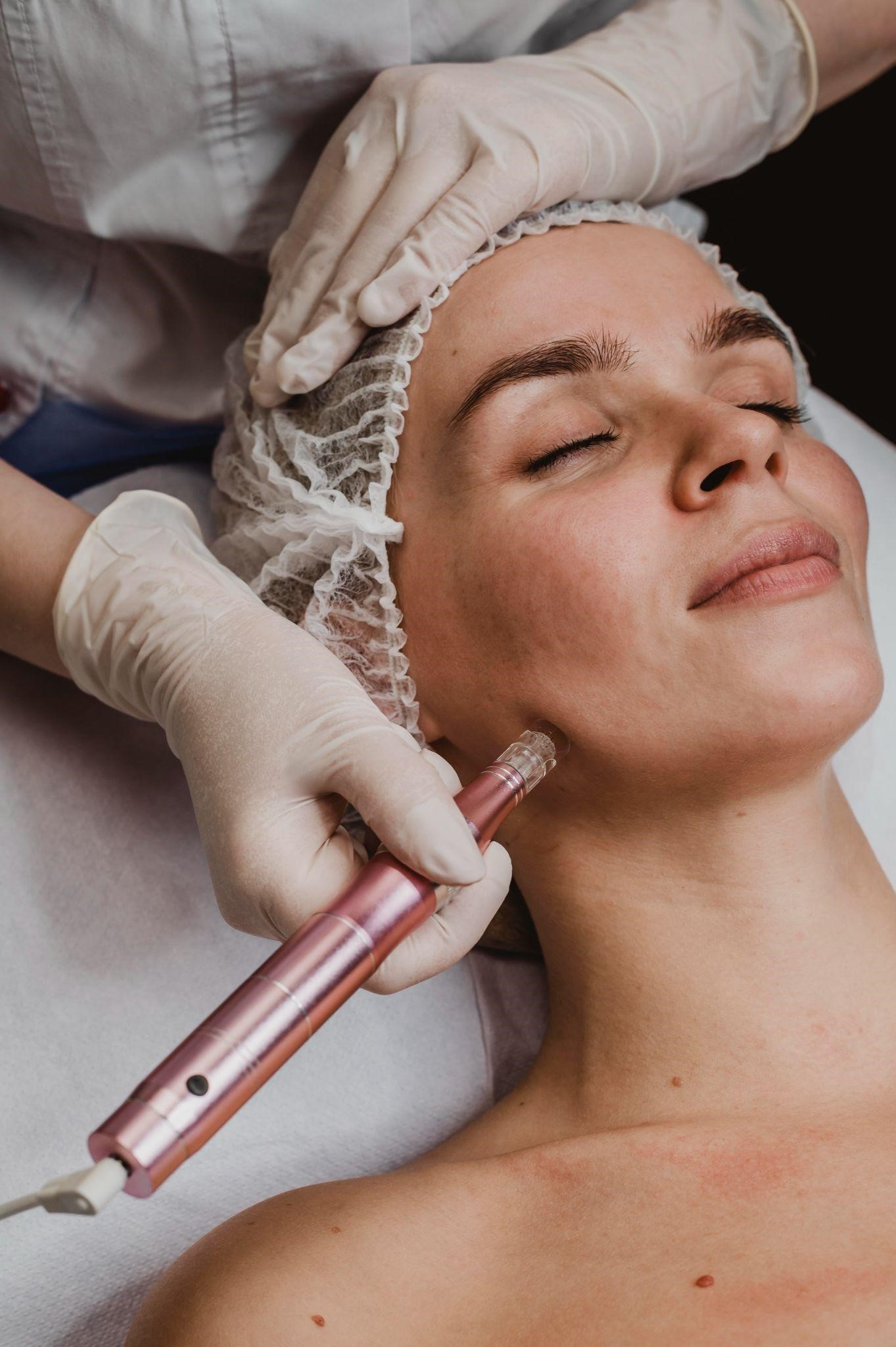 Hyperpigmentation treatment during